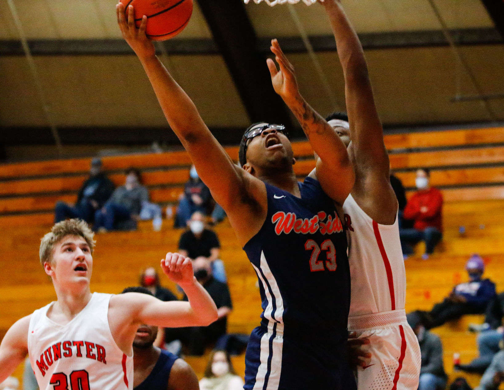 Gallery: West Side at Munster boys basketball